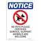 Signmission OSHA Notice Sign, 10" H, 7" W, Rigid Plastic, No Pets Please Certified Sign With Symbol, Portrait OS-NS-P-710-V-14750 - alternate 1